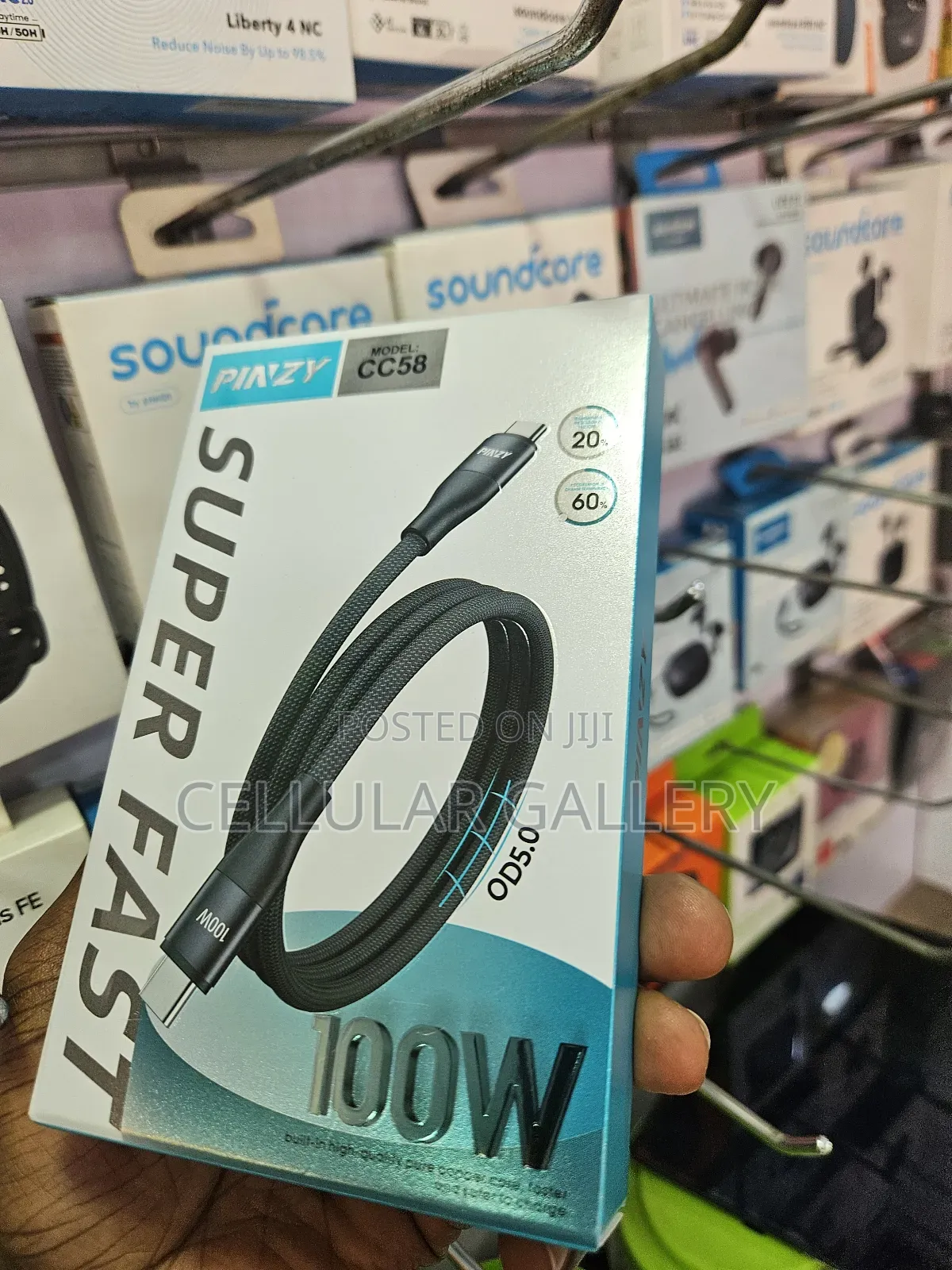 Pinzy Usb-C to Usb-C Data Cable 100w