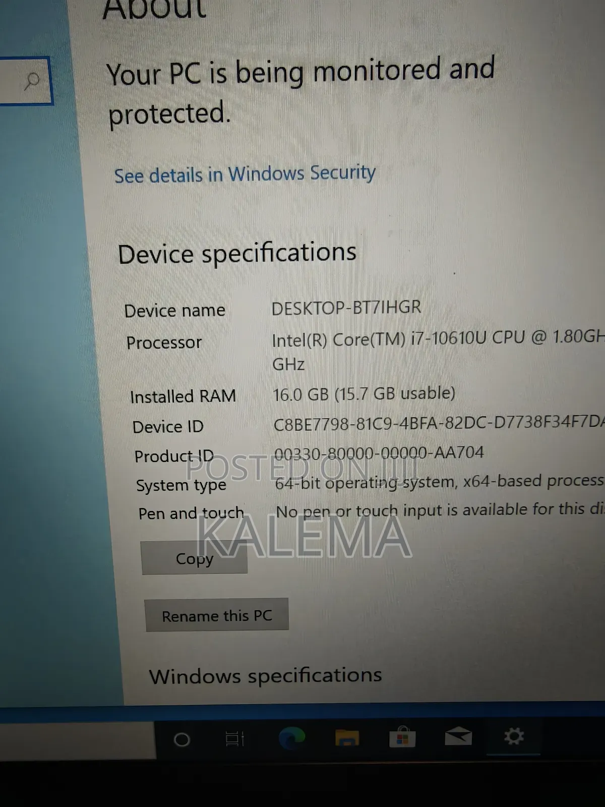 Laptop Lenovo ThinkPad T14s G4 16GB Intel Core i7 SSD 256GB