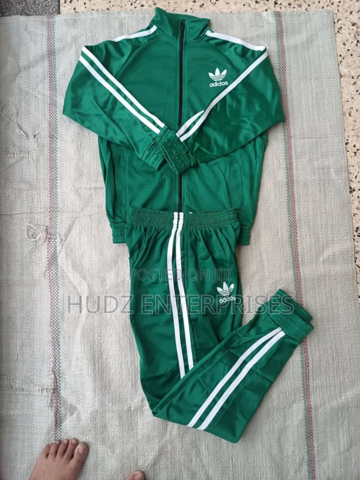 Kids School Tracksuit Green