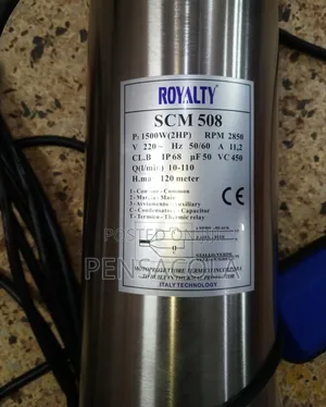 120m / 396 Feet Electric Submersible Water Pump