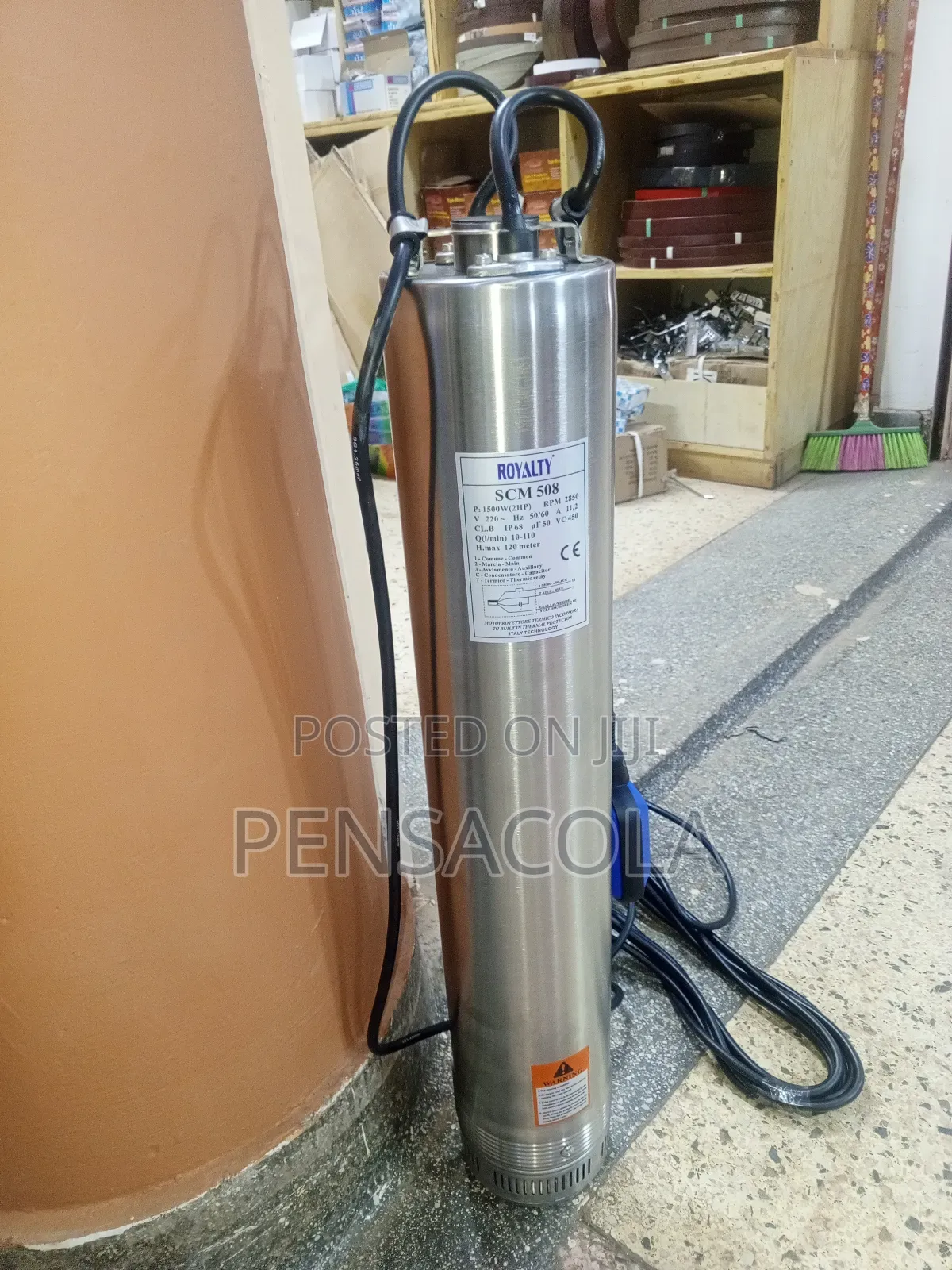 120m / 396 Feet Electric Submersible Water Pump