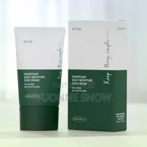 Anua Heartleaf Silky Moisture Sun Cream SPF 50 Pa+
