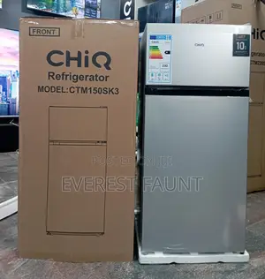 Chiq Refrigerator 150 Liters Double Door