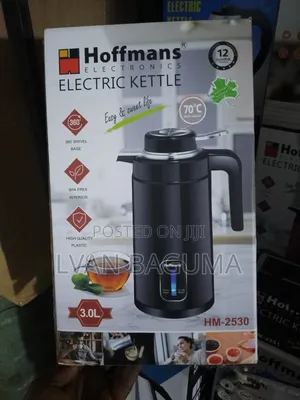 Hoffmans 3.0 L Electric Kettle (Model Hm-2530) - 70°C Keep About.