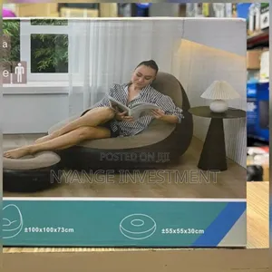 Inflated Chair With Footrest. Inflated Chairs