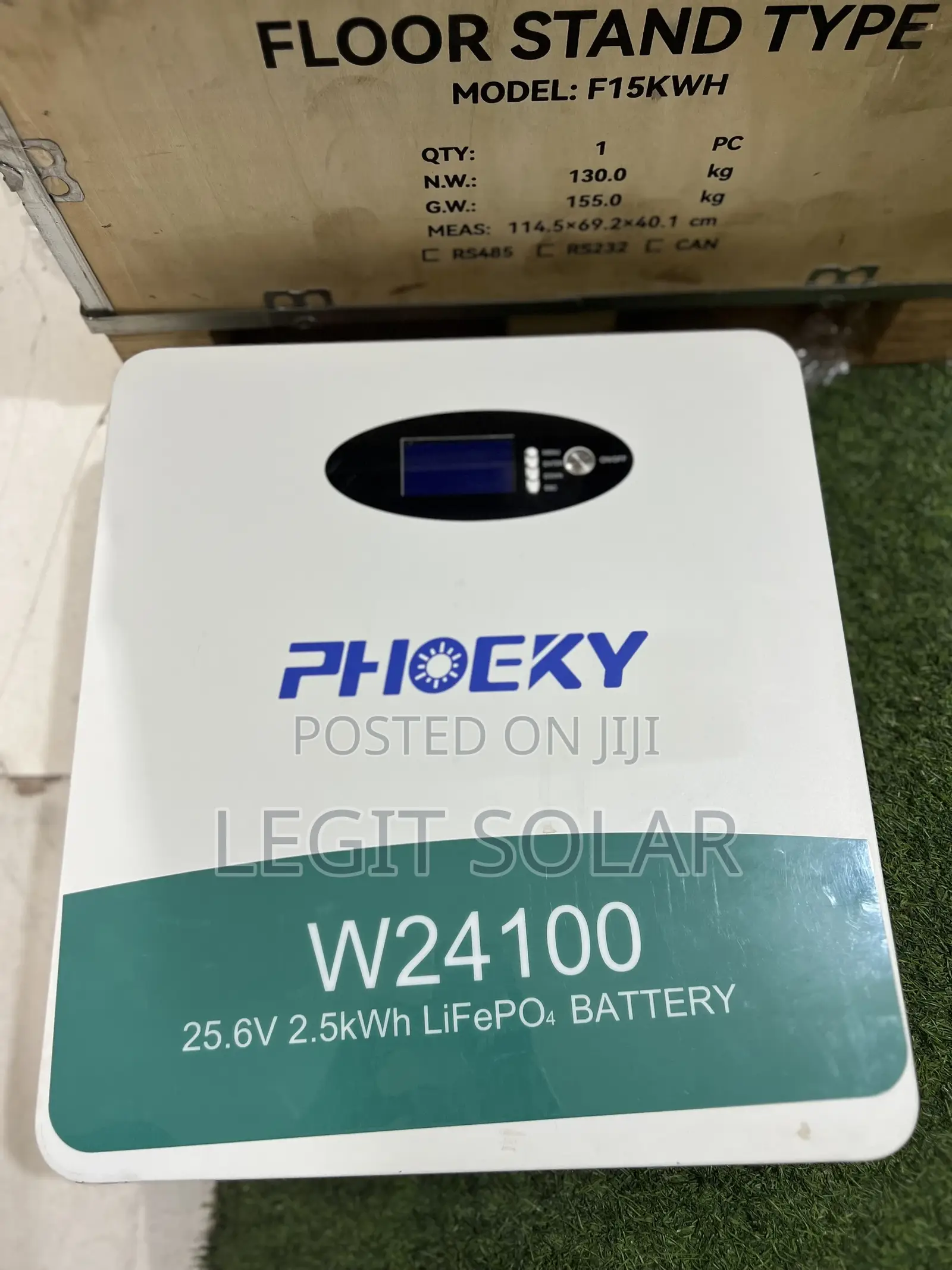 24v 2.5kwh Deep Cycle Lifepo4 Solar Battery