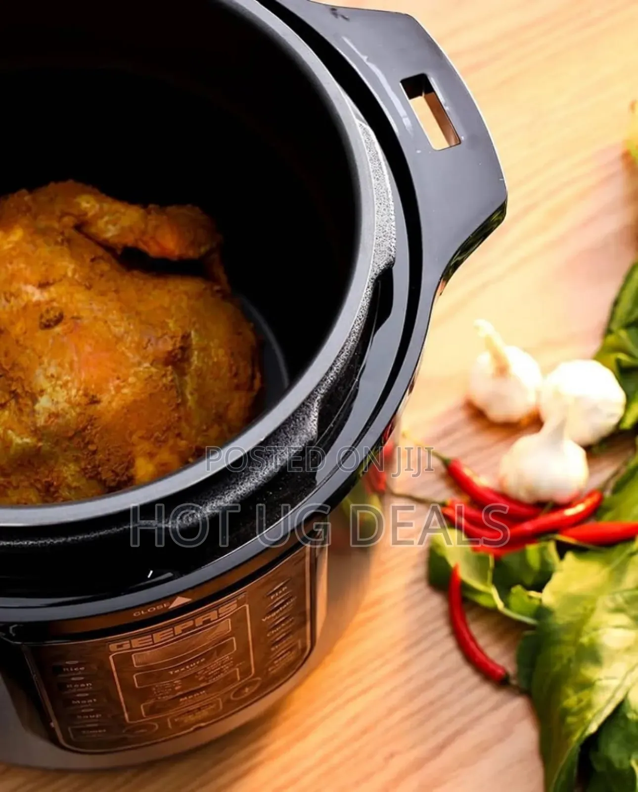 Geepas 8 Liters Electric Pressure Cooker 14-in-1 Multi-function Cooker