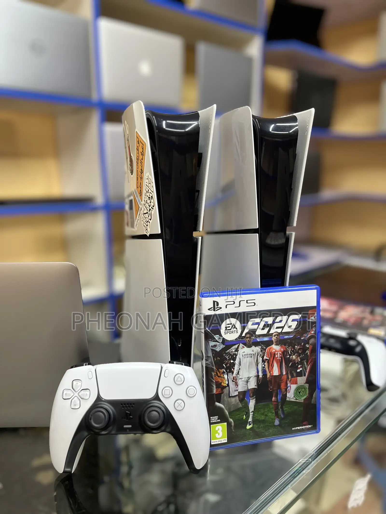 Ps5 High Performance System With 2 Pads and 2 Games Ready to Enjoy