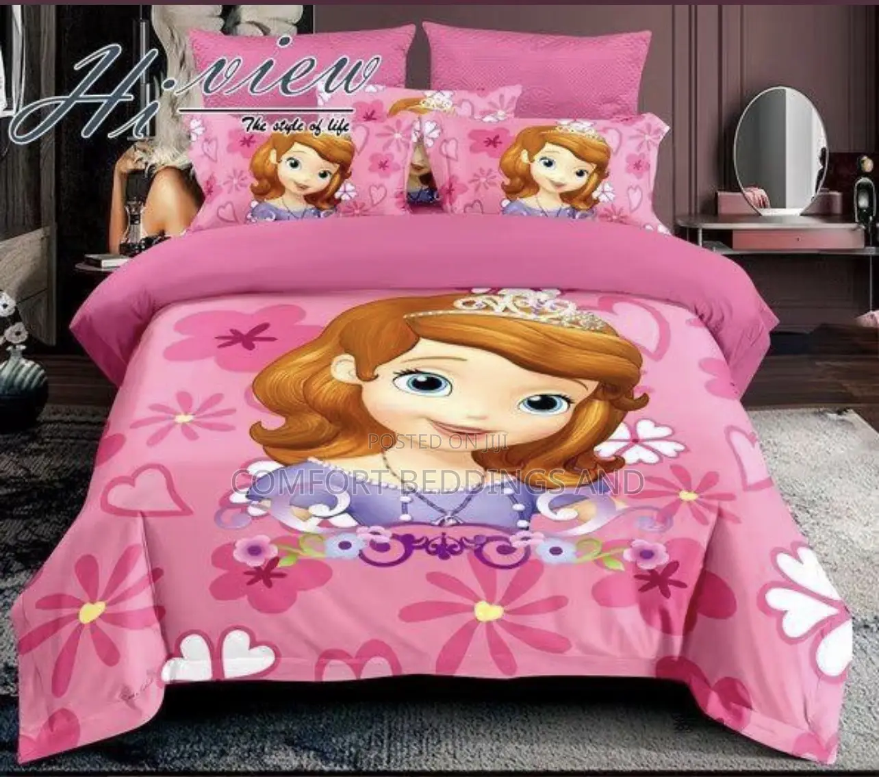 Cartoon Character Bedcover