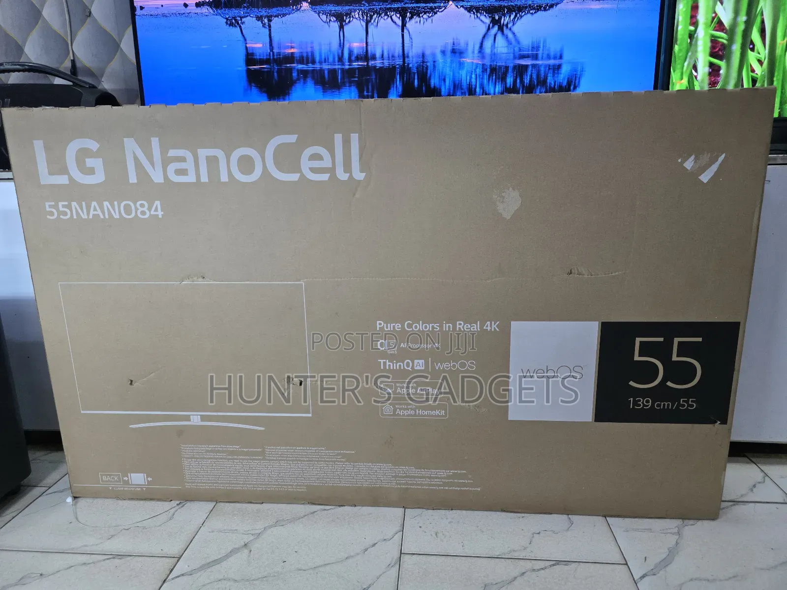 Lg 55inch Smart Uhd Nanocell Pure Colors in Real 