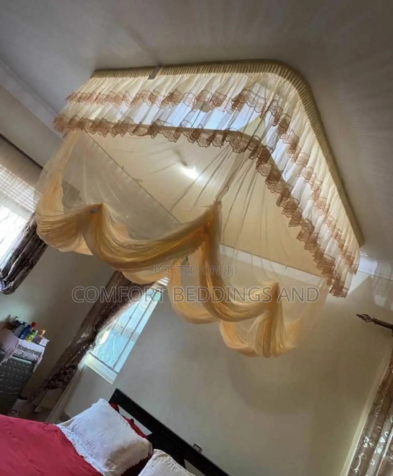 Sealing Mosquito Net Rise And Drop