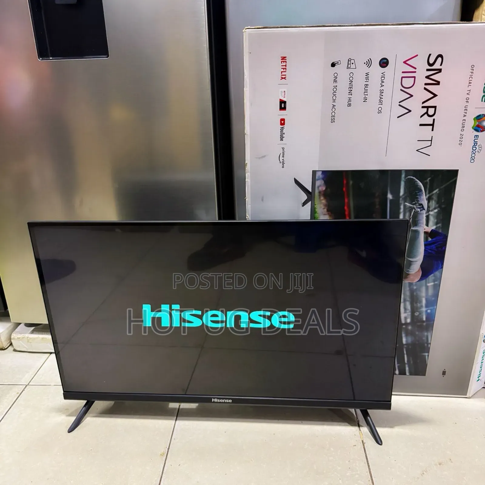 Hisense 32 Inch Smart Frameless A4 Series Led With Youtube , Netflix