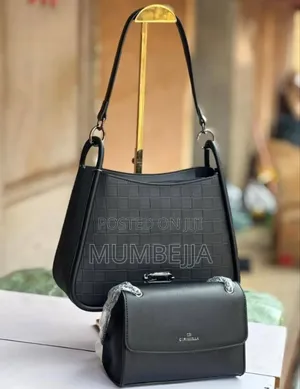 Classic Office Black Chain Chris Bella Handbag for Ladies.