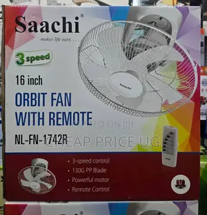 Saachi 16-Inch Orbit Ceiling Fan With Remote Control