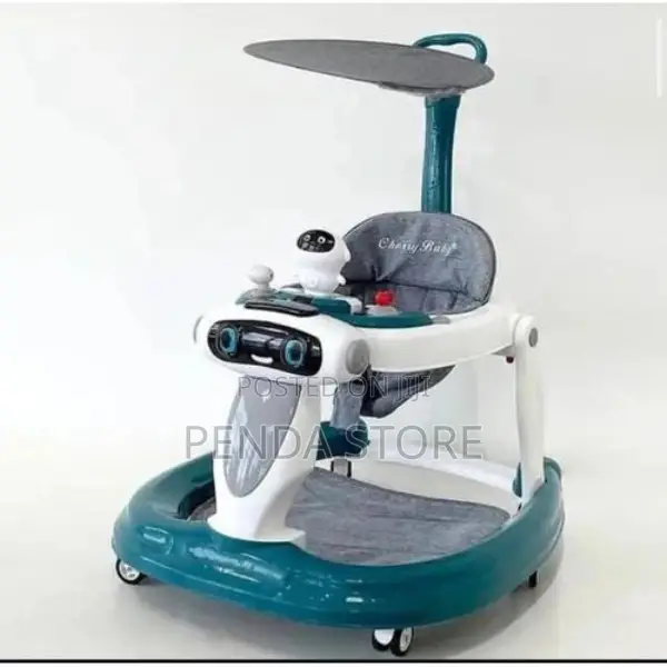 Baby Walker With Umbrella – Adjustable Baby Walker With Umbrella