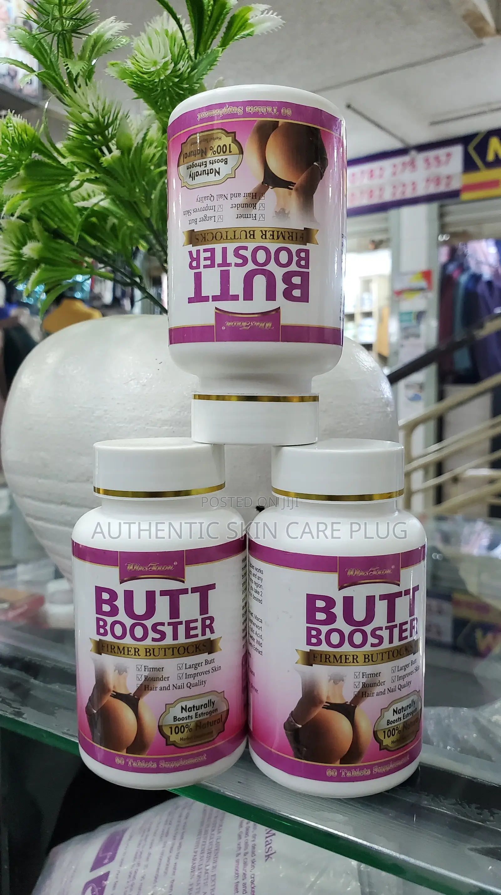 Wins Town Butt Booster Pills for Ladies