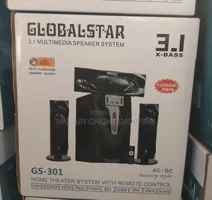Globalstar Gs-301 3.1 Multimedia Speaker System - Woofers
