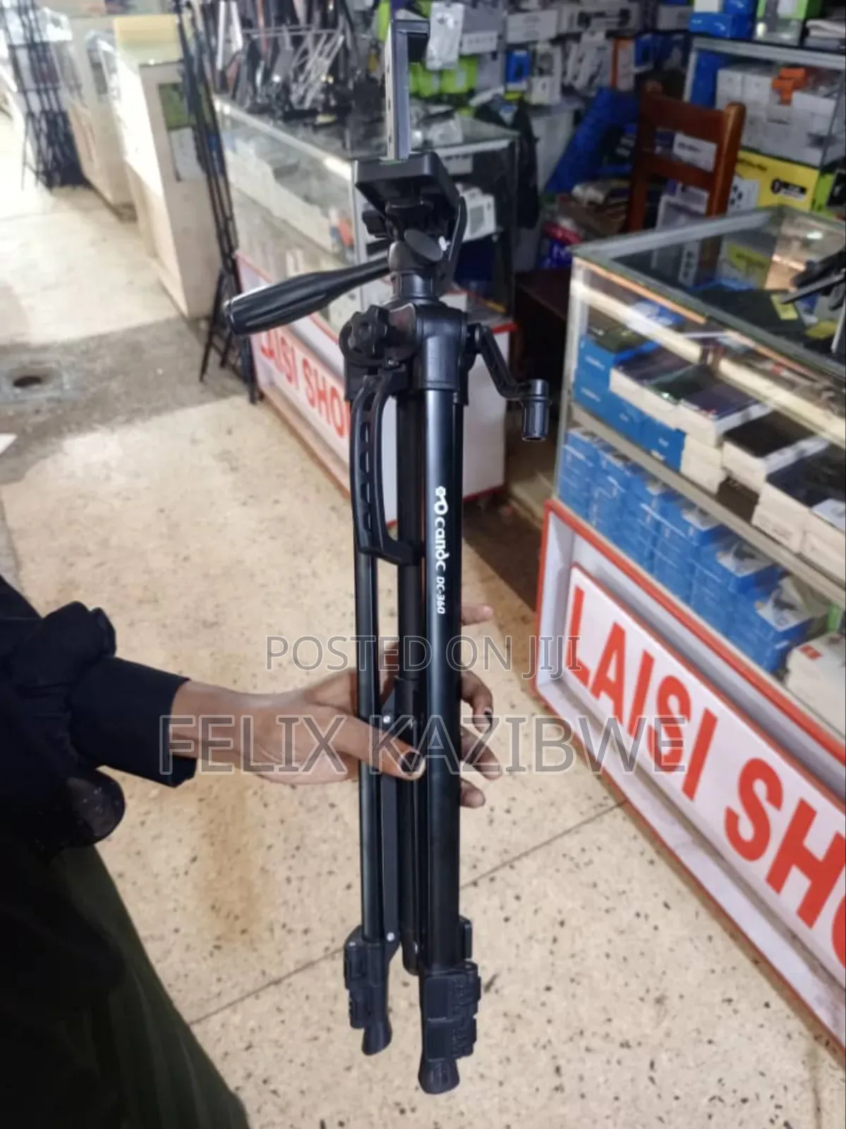 Extendable Smart Phone Camera Tripod Stand Selfie Holder.