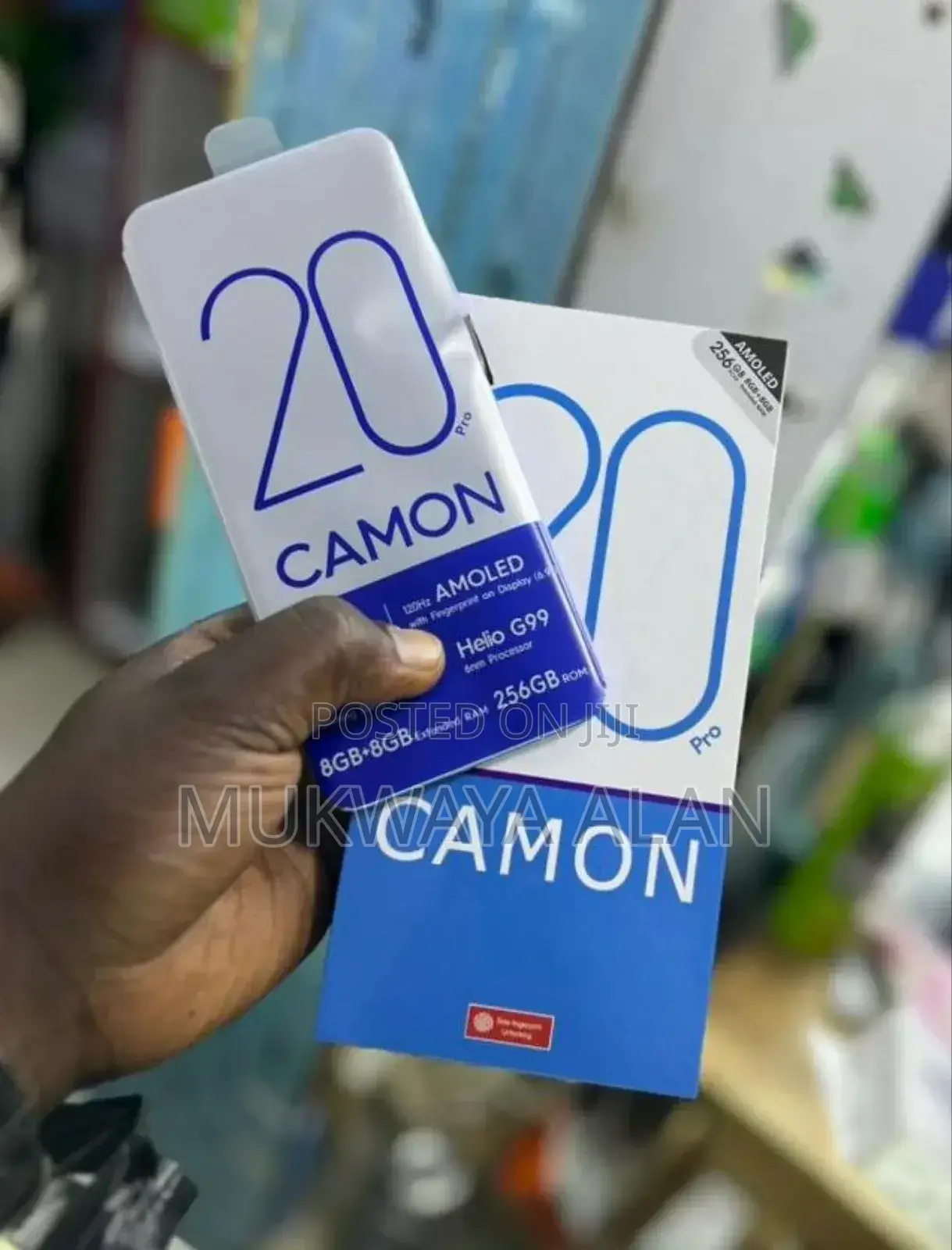 New Tecno Camon 20 Pro 256 GB Blue