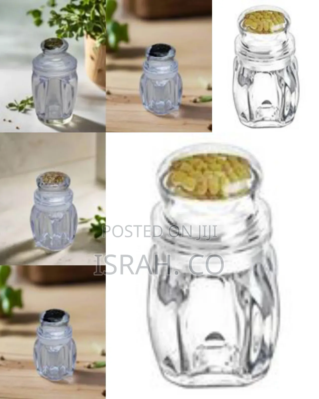 Clear Seal Silicone Mini Acrylic Canister Sealing Tank for Sugar Salt