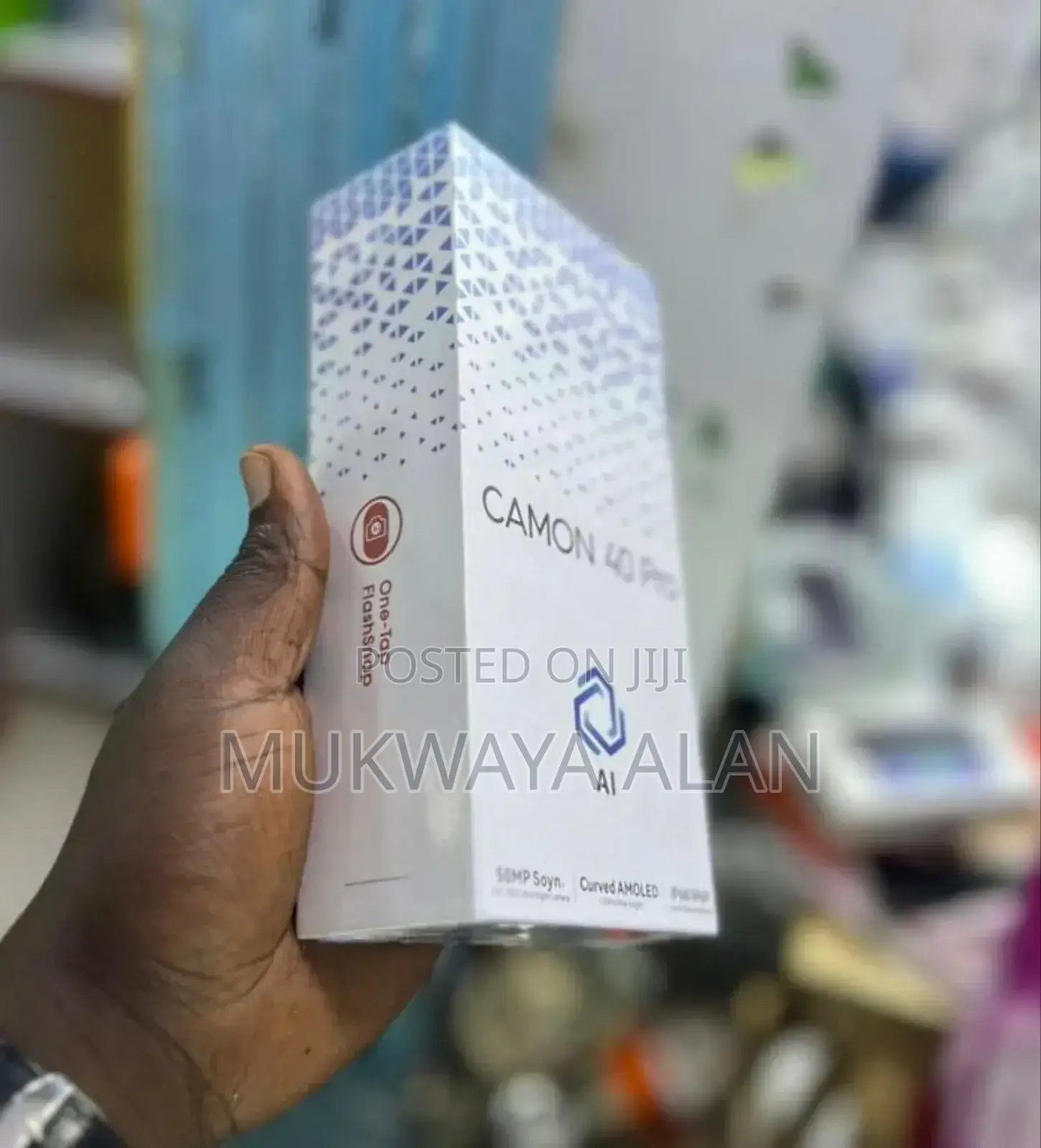 New Tecno Camon 40 Pro 4G 256 GB Black