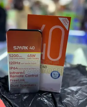 New Tecno Spark 40 256 GB Blue