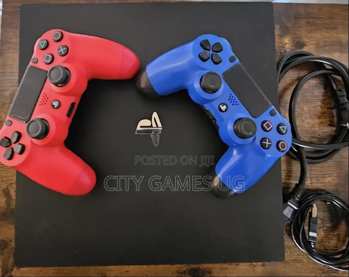 Sony Playstation 4 Pro 1tb Console - Black/2 Controllers