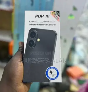 New Tecno Pop 10 128 GB Black