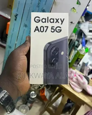 New Samsung Galaxy A07 5G 128 GB Black