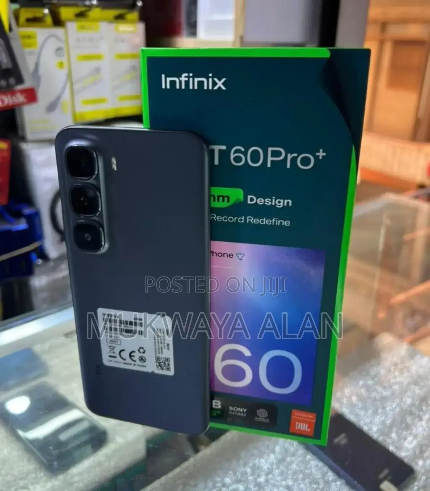 New Infinix Hot 60 Pro+ 128 GB Black