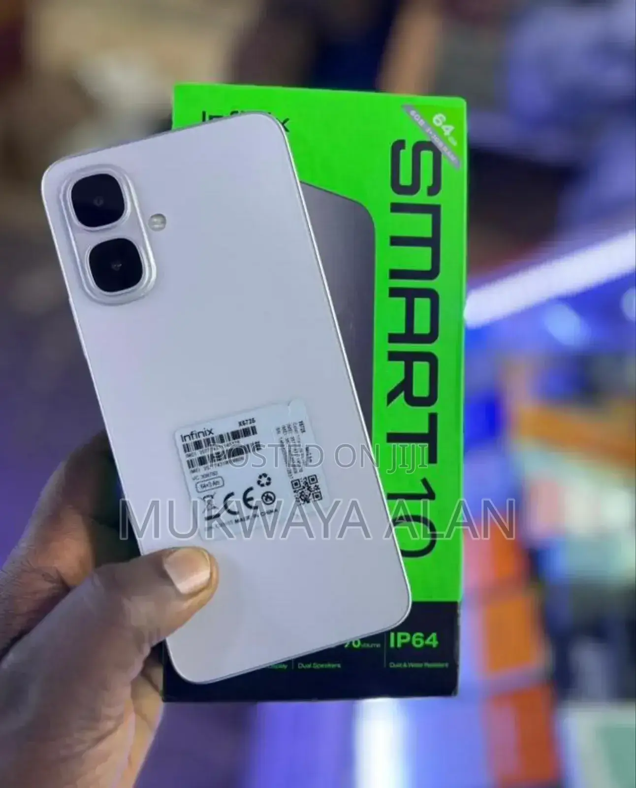 New Infinix Smart 10 128 GB Gray