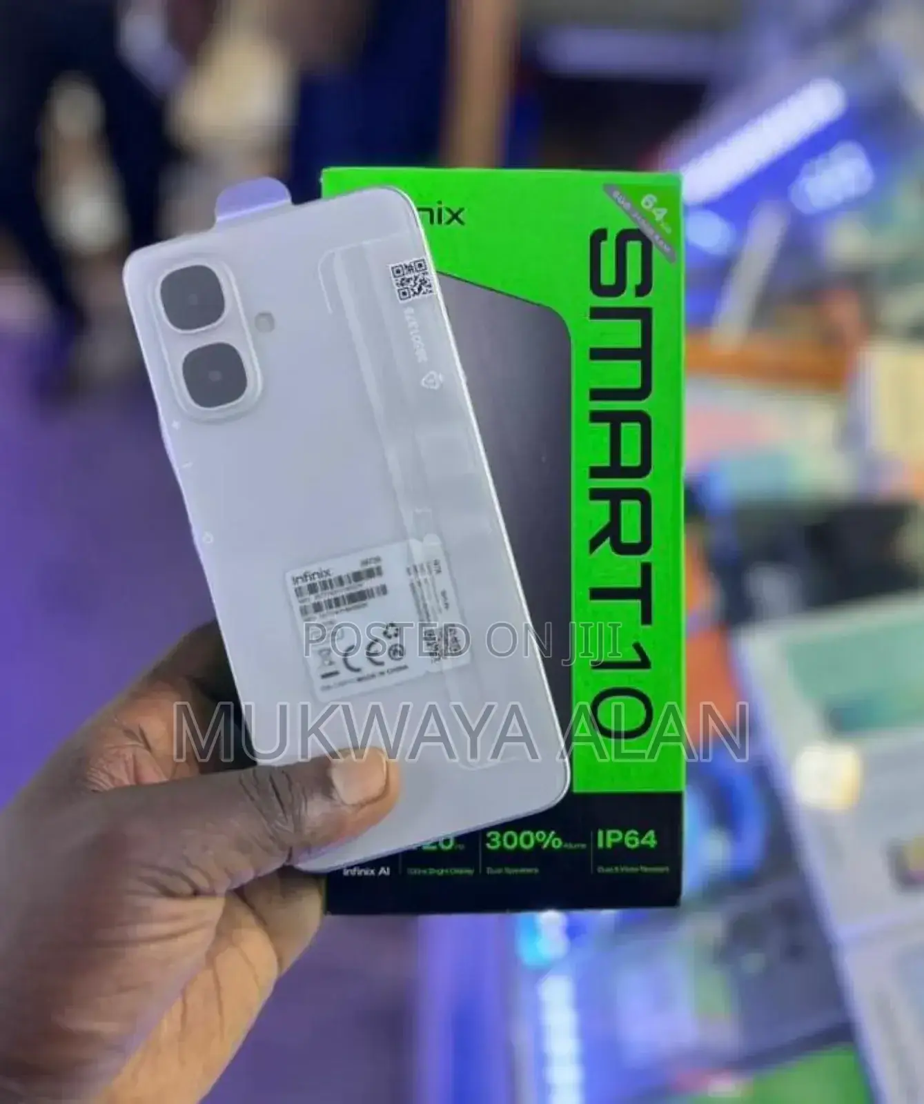 New Infinix Smart 10 128 GB Gray