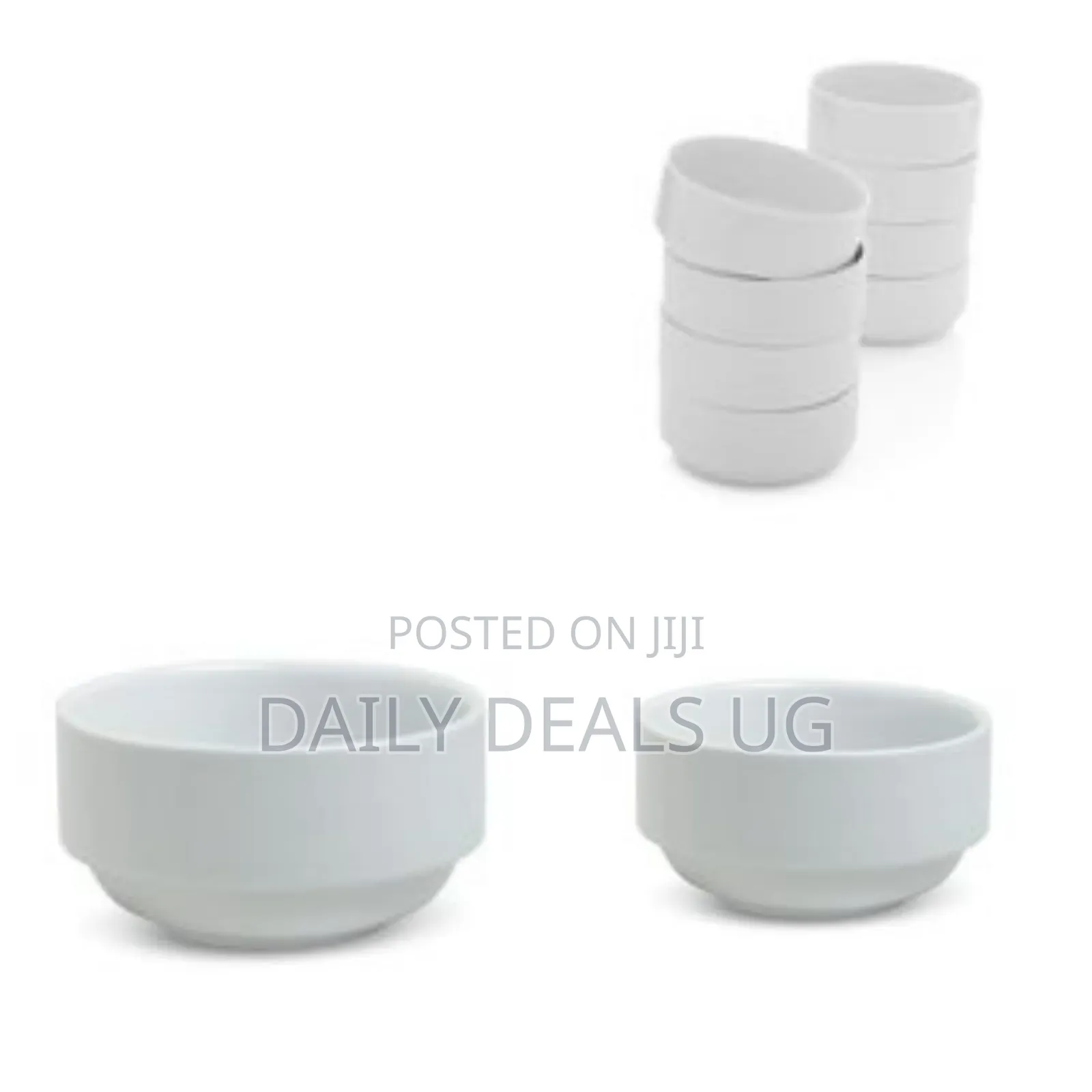 White Porcelain Bowls