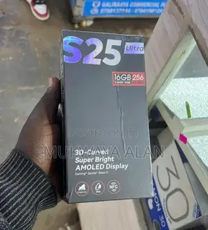 New Itel S25 Ultra 256 GB Black