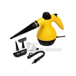 Yellow Black Hand Held Steam Cleaner - Black Yellow