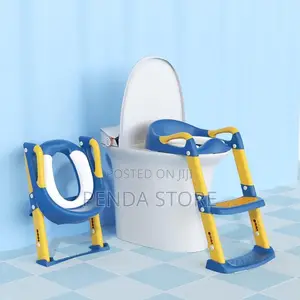 Children's Step Toilet Ladder – Adjustable Toilet Training Kids Ladder