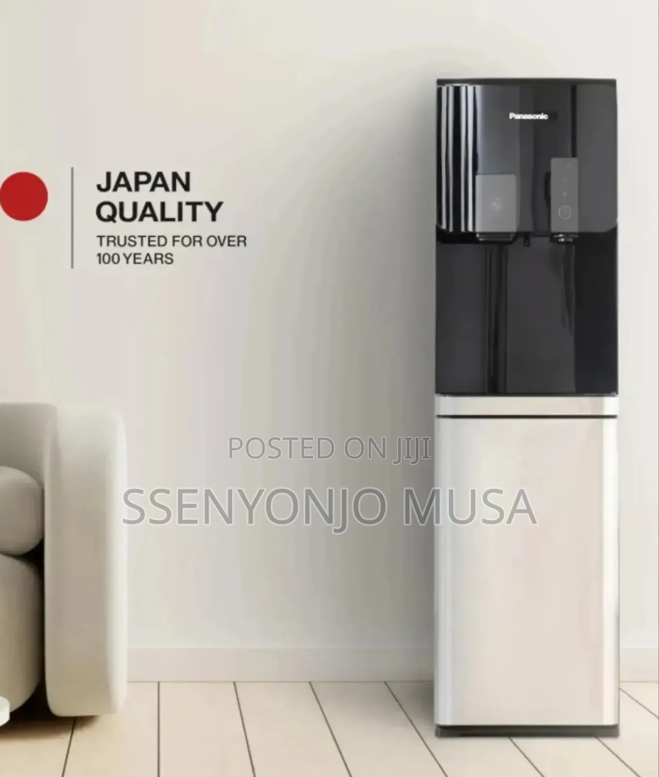 Panasonic 2-in-1 Bottom Loading Water Dispenser With Ice Maker