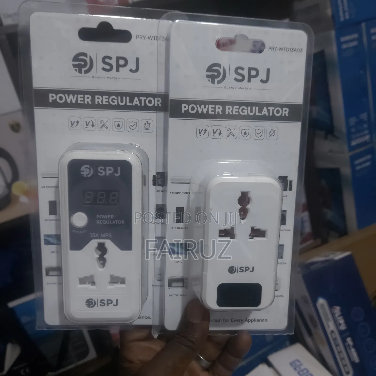 SPJ 13amps Voltage Protector