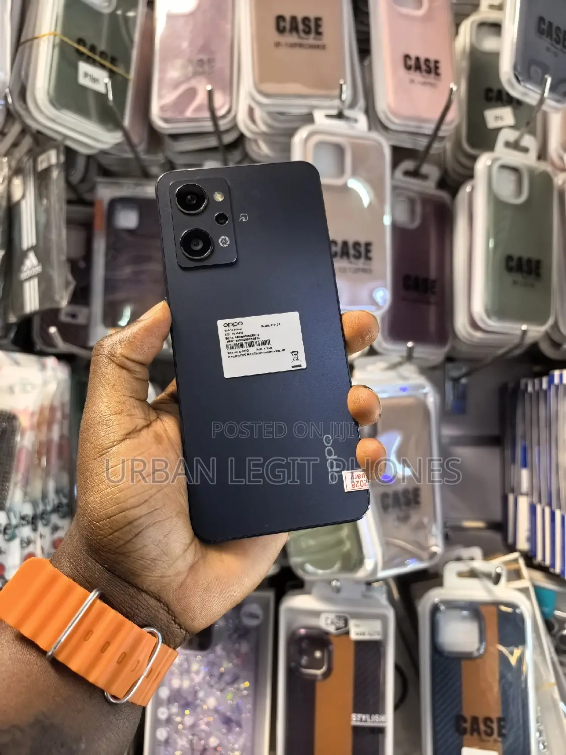 New Oppo Reno7 5G 128 GB Black