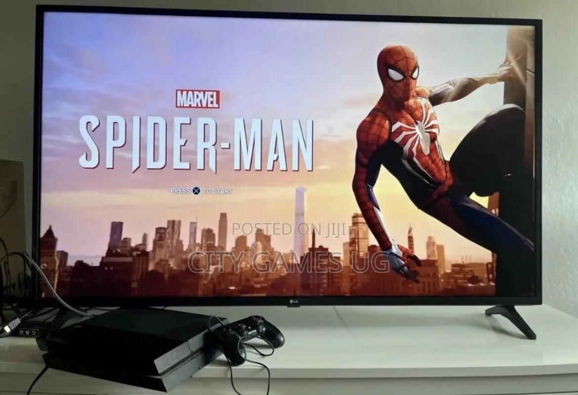Sony Playstation 4 500gb Console With Games, Controller Cords