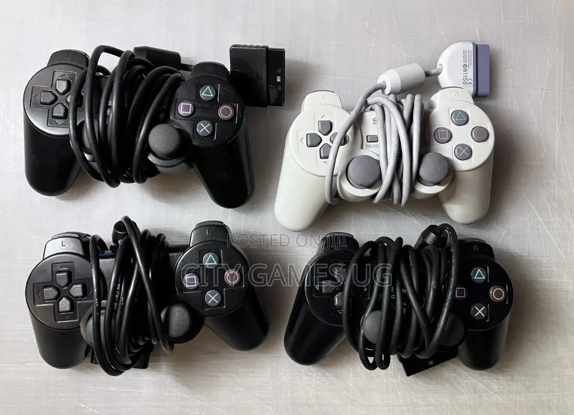 Vintage Sony Playstation 2 Console 2 Controllers