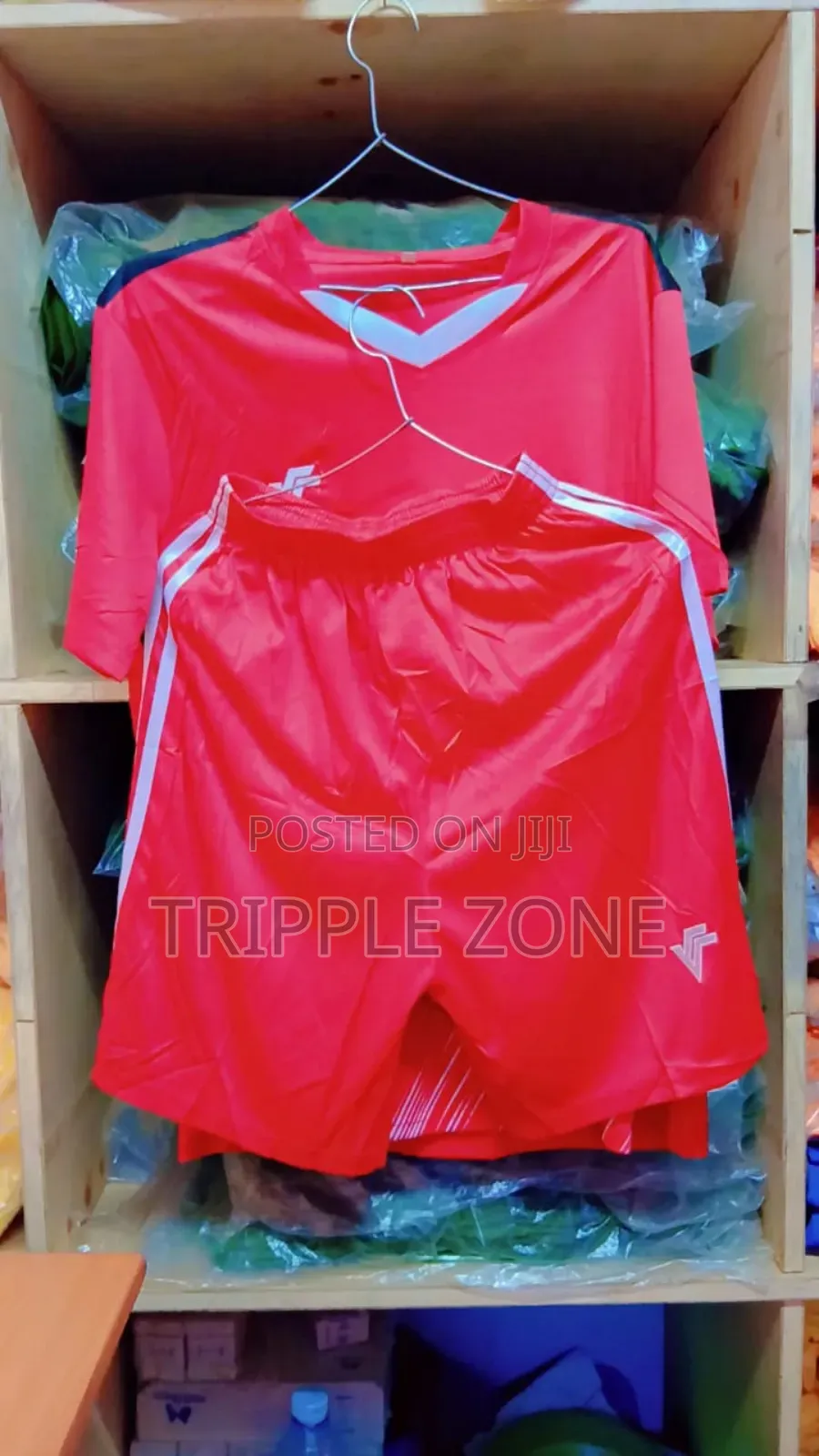 Red Sports Jazzy(Two Pieces)