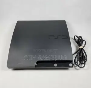 Playstation 3 Ps3 Slim Black Console - Console Only