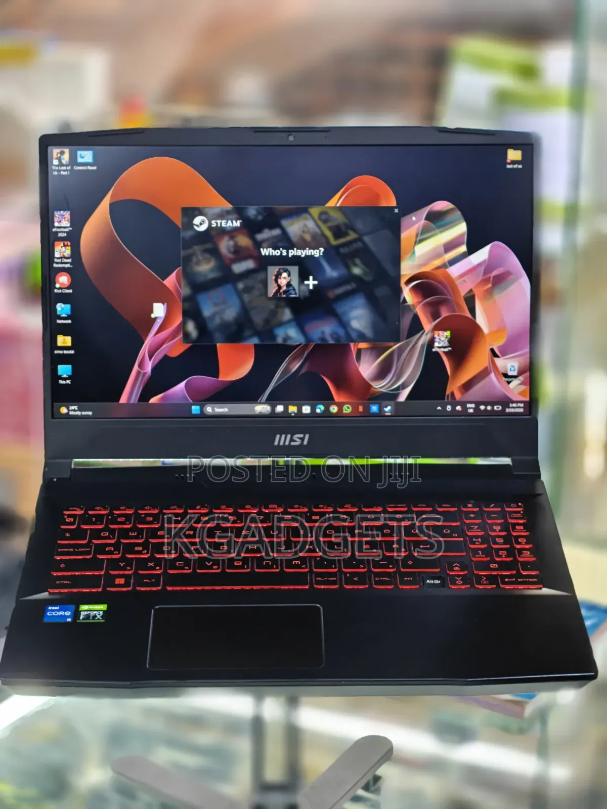 Laptop MSI Katana GF76 16GB AMD Ryzen 5 SSHD (Hybrid) 512GB