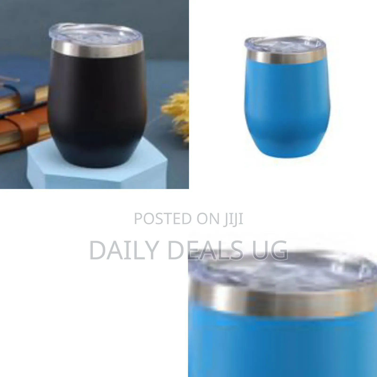 Stainless Steel Insulated Tumbler With a Lid