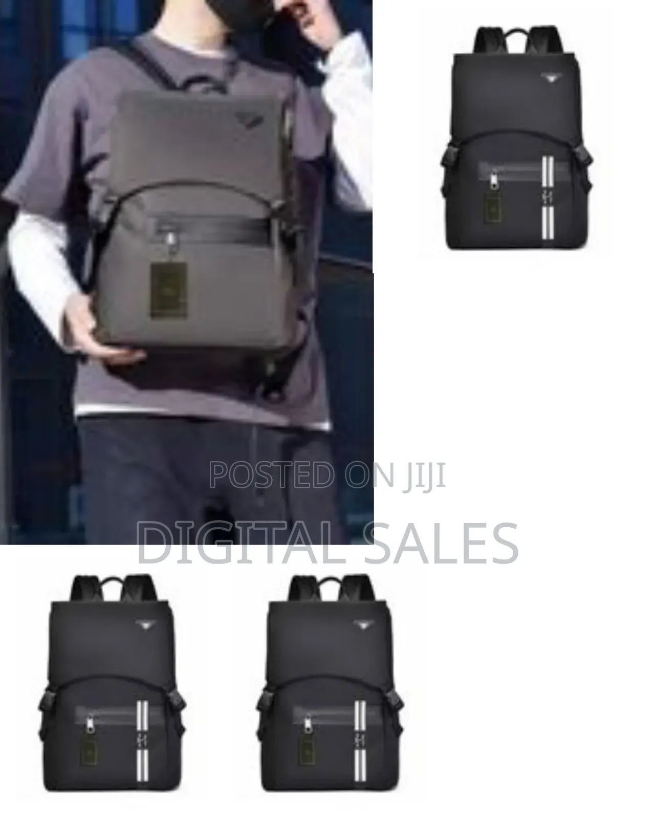 Lightweight Polyester Travel Laptop Backpack for Students Book Bag,