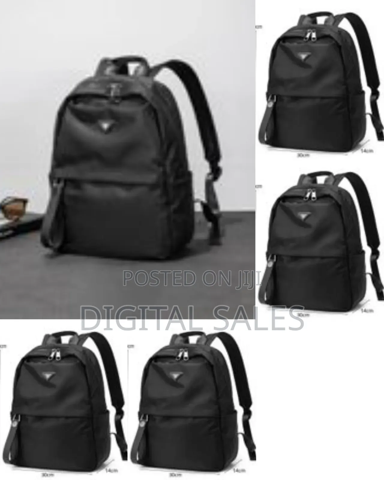 Oxford Fashion Backpack Men and Women, Luxury Brand Designer Backpacks