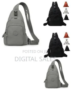 Multi-Pocket Chest Bag Lightweight Business 3-Way Small