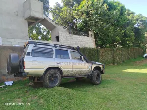Toyota Land Cruiser 80 Wagon 1990 Gray