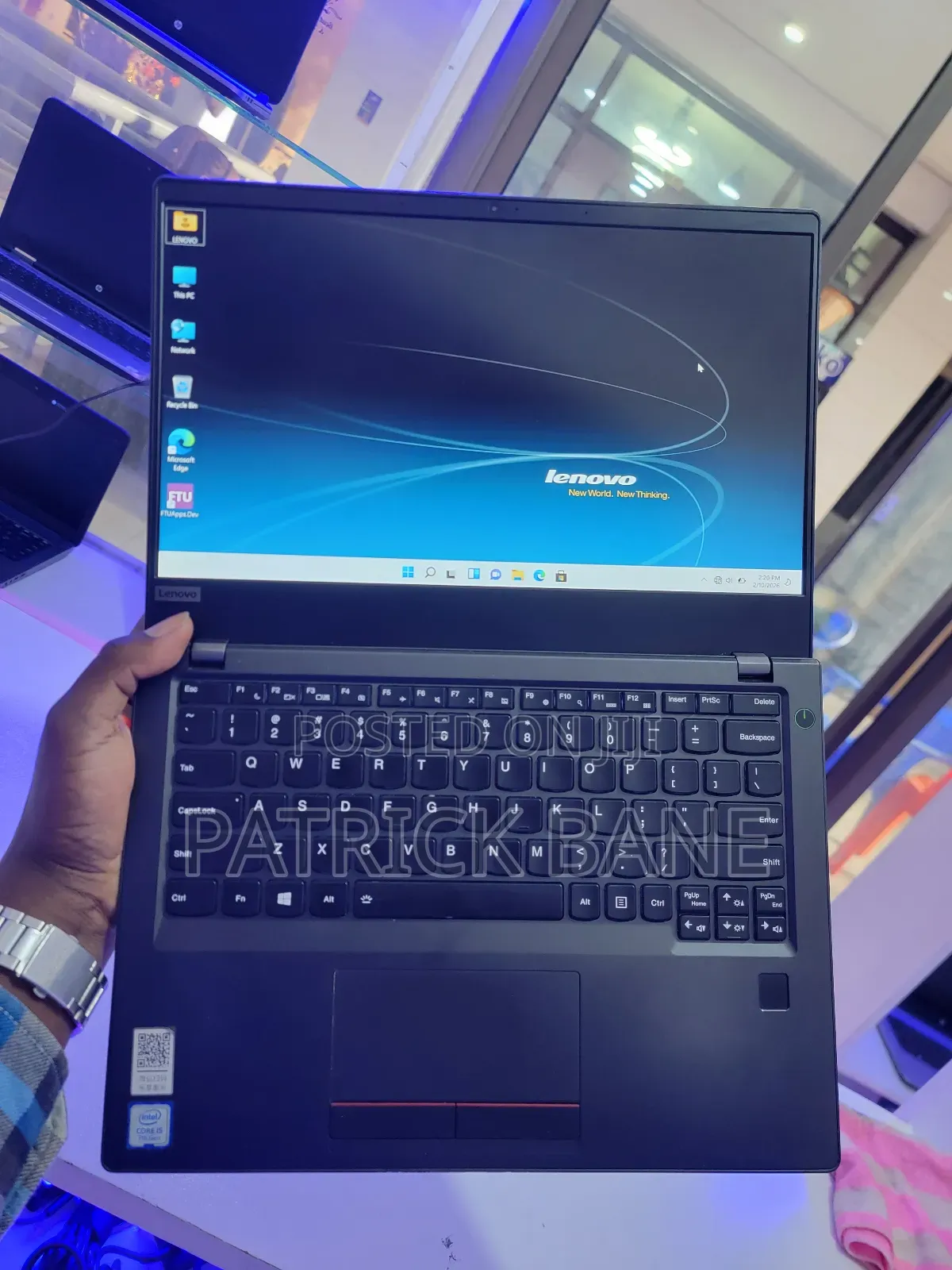 Laptop Lenovo 8GB Intel Core i5 SSD 256GB